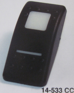 actuator Black Contura II soft w/ 2 Clear lens