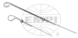 oil dipstick chrome 10" longer than stock bug style - Empi oil dipstick chrome 10" longer than stock bug style - Empi