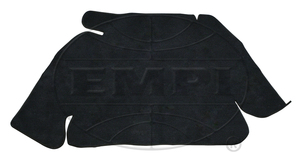 trunk lining carpet bug 60-67 & bug convertible black Empi loop