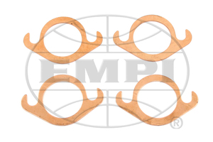 gasket exhaust to head gasket set of 4 solid copper slip on 1 1/2" Empi