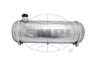 Polished Stainless Steel Gas Tank, 10" X 40", End Fill, 13.5 Gallon Empi